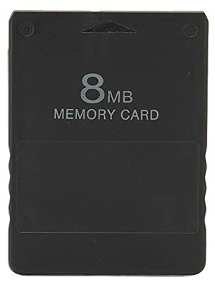 High Speed Game Memory Card, 232MB PS Memory Card Plug and Play Memory Card for PS 2 with Enhanced Game Data Console Compatibility Fully Compatible with (256MB)