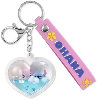 Disney Porte-clés Ohana à coutures liquides