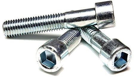 DIN 912 / ISO 4762 PROFI Zylinder Innensechskant Schraube Vollgewinde Güte 8.8 verzinkt Stahl gehärtet - DIN912 PROFI ZYL INB6kt VGW G8.8 VZ SGH - M7 x 30 (1 Stück)