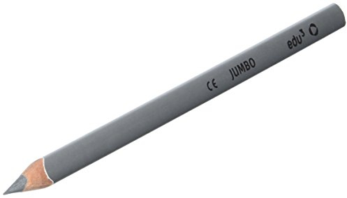 edu³ 1230016 Jumbo tri Farbstift, silber