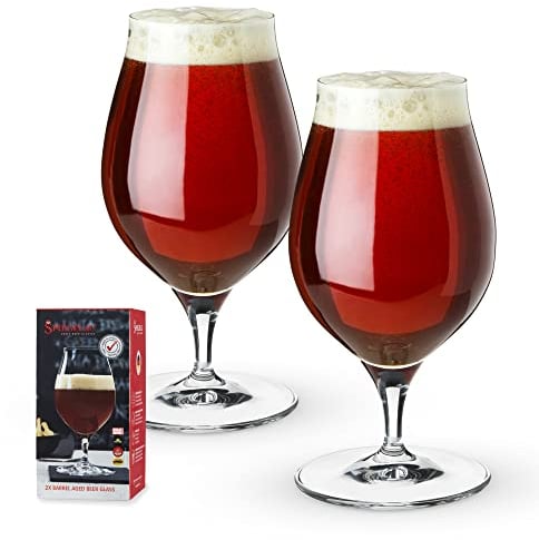 Spiegelau Biergläser Barrel Aged Beer 480 ml, 2 Stück, Craft Beer Glasses, 4992660, Biertulpen aus Kristallglas, Bier Gläser spülmaschinenfest