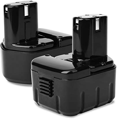 CELLONIC 2x Batteria compatibile con Handspring P20DA, R9D, Hitachi BCC1215 | (3300mAh-12V-NiMH) per Hitachi C 5D, CD 4D, CG 10DL, CH, CL 13D, CR, DH 15D2, 15DV, DH15D2, DN 12DM, 12DY, DS 10DTA, 10DVA