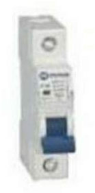 Interruptor magnetotérmico 6kA, curva C (1P - 10A)