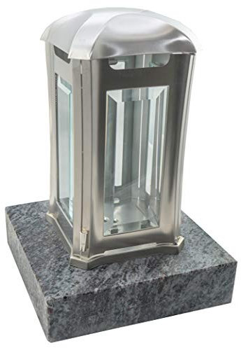 EMSL06 (Größe Sockel 20cm x20cm x5cm, Orion satiniert)
