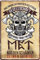 Niemand trinkt mehr Met Wikinger 20 x 30 cm Spruch Deko Blechschild 263