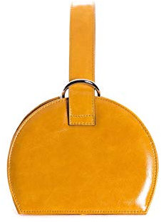 L’Intervalle Damen Amelie Stofftasche, Orange Leather