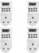 Netagon Electric Appliance Plug-in Programmable Digital Timer Socket Plug (24 Hours, 7 Day, LCD Display) (Pack of 4)
