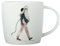 Maxwell & Williams DX1070 Tazza da caffè 400 ml - Serie Best Furry Friends - Porcellana con motivo cane colorato - Confezione regalo
