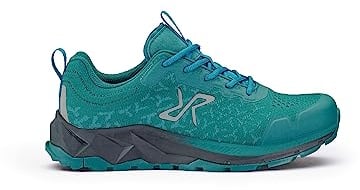 RevolutionRace Damen Trailknit Waterproof Hiking Shoes, Wasserdicht Wanderschuhe Damen für alle Outdoor-Aktivitäten, Deep Teal, 37