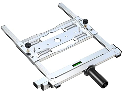 HDYS Guide de Bord Multifonctionnel Positionnement Coupe Planche de Bois Outil éLectricité Scie Circulaire Tondeuse Machine Travail Bois