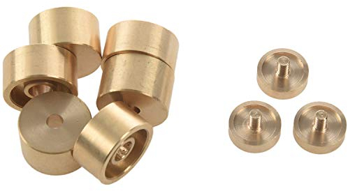 SAHROO 1 Satz Trompeten Ventil Finger KnöPfe Trompete Teile ZubehöR Musik Instrument ZubehöR für Trompete Gold