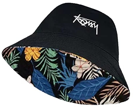 Hocaies Fischerhut Bucket Hat Sonnenhut Herren Damen Fischerhüte Sonnenhut Mädchen Faltbar Sonnenhüte Unisex Anglerhut Fischermütze für Outdoor Wandern Camping (C05)
