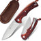 FORESAIL Flipper Klappbares Taschenmesser M390 Stahlklinge und Desert Ironwood Griff,60-62HRC Klinge,Klappmesser.Taktische Messer,EDC Messer Outdoor Camping Messer