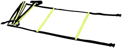 Fixed Football Training Agility Ladder, Suitable For Basketball, Boxing, Footwork Training Ladders, Foldable Storage,11m24 Rung