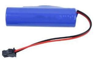 HELINAZI 3.7V Lithium-Ion Battery 18650 Rechargeable Large Capacity Replace Battery Built-in Protective Board,SM2.54 Plug,1500mAh