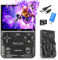 SVP Formats - Console di gioco portatile retrò K36, con oltre 9000 giochi retrò, 30+ emulatori, schermo IPS da 3,5, wireless, colore: nero trasparente