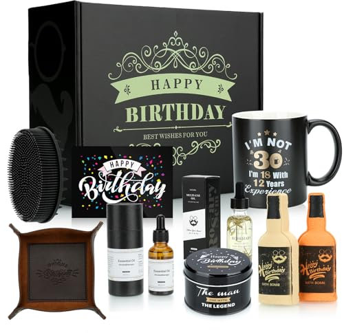 Funny 30th Birthday Gifts for Men, Mens 30th Birthday Gifts for Him, Dad Husband 30ths Birthday Gift Ideas, Birthday Giftss for Men 30 Year Old Brother Son Coworker Friend Boyfriend Birthdays Presents