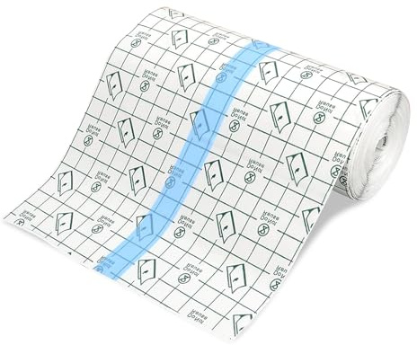Pmueuff Tattoo Pflaster Wasserdicht, 15cm*10m Wasserdicht Transparent Bandage Folienverband Duschpflaster Rolle Selbstklebender Tattoo Verband Anti-Allergic Medizinische Pflaster heilung Wundauflage