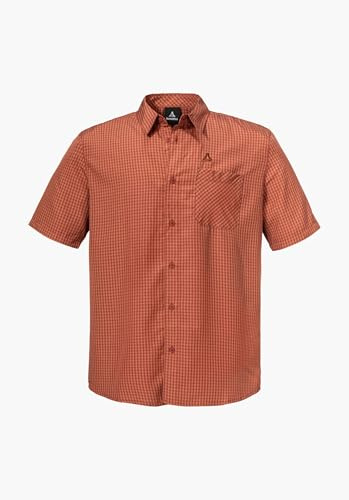 Schöffel Herren CIRC Shirt Style Dalfoss MNS, kreislauffähiges Kurzarm Hemd, nachhaltiges Wandershirt mit Sonnenschutz, schnell trocknend