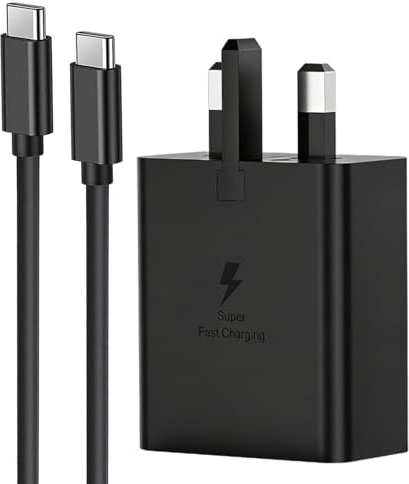 25W Samsung Super Fast Charger USB C PPS Type C Phone Superfast Adapter Plug and Cable 1M Charging for Galaxy S26 S25 Ultra S24 S23 S22 S21 S20 A17 A16 A25 A26 A32 A33 A34 A35 A36 A53 A54 A55 A56