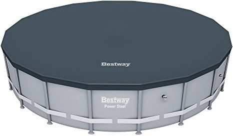 Bestway Top Copertura Piscina, Diametro 488 cm, per Piscine tonde