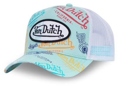 Von Dutch Kappe für Damen und Herren, Trucker-Kappe, verstellbar, grün, Einheitsgröße