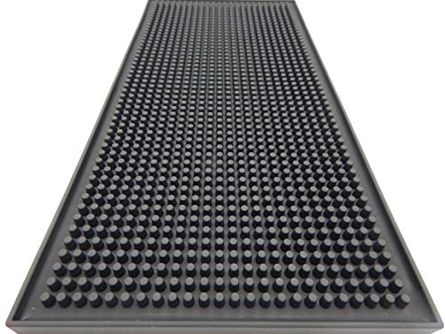 Tapis de bar de 15,2 x 30,5 cm pour cocktails et bar à café, tapis de séchage parfait pour la vaisselle (1) – Tapis de bar professionnel parfait pour les bars – Tapis de séchage de la vaisselle en