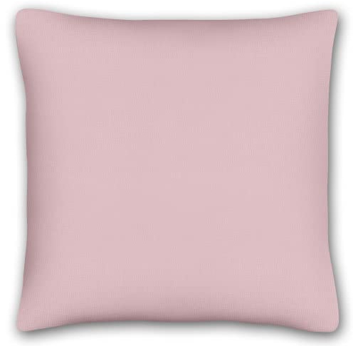 KiGATEX Kissenbezug für Dekokissen, Hellrosa, 40x40cm, 100% Baumwolle | Weiche Kissenhülle für Sofa, Bett und Wohnbereich, pflegeleicht waschbar, langlebig und vielseitig kombinierbar