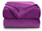 VOTOWN HOME Kuscheldecke Flauschig Decke, Warme Weiche Fleece für Sofa Bett Couch, Oeko-Tex zertifizierte Kuscheldecke XL, 150x200 cm Violett