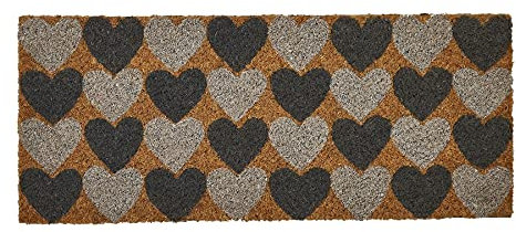 Narrow Outdoor Door Mat | Outdoor Mats for Patio Steps, Front and Back Door (Indoor and Outdoor) Cut to Size Outside Door Mats with Non Slip PPV Backing