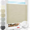 Schuette® Plissee ohne Bohren ● Dolomite Kollektion: Light Coffee (Beige) ● 95x120cm (Breite x Höhe) ● Suprafix Faltrollo X Klemmfix Rollo ● Blitzschnelle Montage inkl. Video