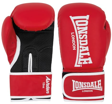 Lonsdale Boxhandschuhe aus Kunstleder ASHDON