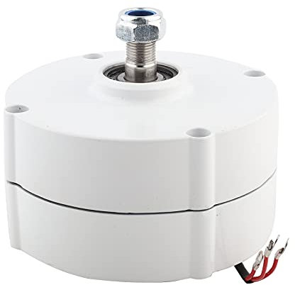 Miskall Generador de imanes permanentes, alternador eléctrico trifásico de CA Avan‑400w Suministros industriales, con rectificador(24V)