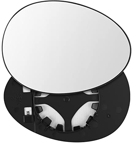 Spiegelglas Ersatz für Mini Cooper R55 R56 R57, Außenspiegel Glas Ersatz für Mini Coupe R58 Roadster R59 Counteryman R60 Paceman R61, Verstellbar Umkehrlinse Rückfahrglas(Links)