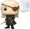 POP House of Dragon - Aemond Targaryen Funko Vinyl Figure (Bundled with Compatible Box Protector Case), Multicolored, 3.75 inches