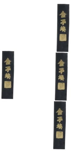 EXCEART 4 Stück Kalligraphie Kunst Chinesischer Tintenblock Sumi-tintenstein Japanischer Tintenstift Tuschemalerei Stein Tusche Schwarz Die Vier Schätze Der Studie Malerei Und Kalligrafie