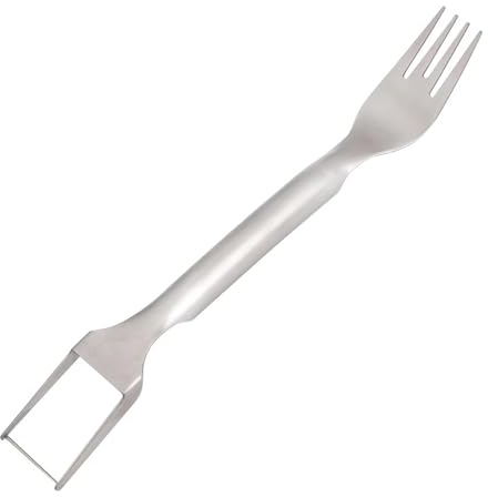 Taglierina Anguria,Affettatrice per Anguria,2-in-1 Affettatrice a Forchetta per Anguria,Coltello da Anguria in Acciaio Inox,Forchetta Taglia Anguria,Divisore per Anguria per Tagliare Frutta e Anguria