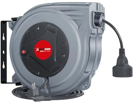 Holzman n EKR20M 230V Elektrokabel-Aufroller