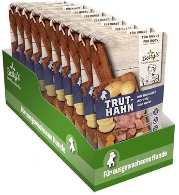 Betty’s Landhausküche Frischebeutel Truthahn mit Kartoffel 125g x 10