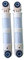 GammeC Drum Washing Machine Shock Absorber Spare Parts，Compatible For Electrolux ZANUSSI (Color : 2PCS)