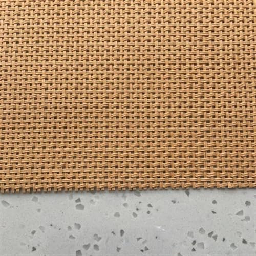 Retro altoparlante basso in rete panno antipolvere filtro griglia stereo HIFI audio panno antipolvere (dimensioni: lunghezza 0,5 m larghezza 0,5 m, colore: giallo)
