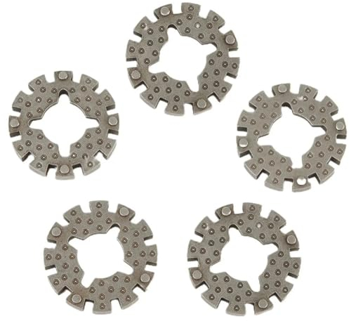 Ntcpefy 5 Stück Adapter für Oszillierende Sägeblätter, Kreissägeblätter, Star Lock Adapter, Universal-Schnellspannadapter, OIS Adapter