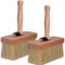 ToolSpace Quast Breit 180 mm Maurerbürste Holz Malerbürste 2 STÜCK Ideal zum Streichen Holz Zäunen Bänken als Tapezierwerkzeug Malerquast Flachenstreicher Deckenbürste Tapezierbürste Vliestapete DIY