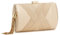 QIUTIMIY Damen Clutch Geldbörsen Abendtasche Quaste Abendhandtasche, Lady Party Fransen Prom Clutches Geldbörse Kette Umhängetasche,Champagner