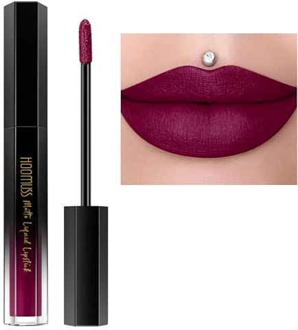 Mulberry Liquid Lipstick Long Lasting Matte Stain Resistant Non Transferable Soft and Easy to Use Cruelty Free Lip Colour M66 Cranberry
