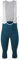 Salopette Ciclismo Pantaloni con bretelle da ciclismo Pantaloni con bretelle da ciclismo lunghi in pile termico 3/4 Pantaloni da bicicletta invernali Calzamaglia da bici invernale fredda(Blue,L)