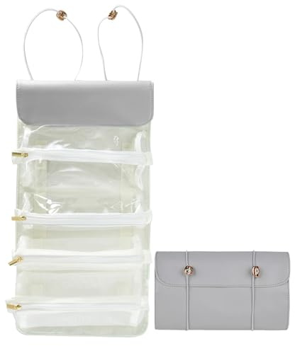 Make-up-Pinsel-Tasche, aufrollbare Make-up-Tasche | abnehmbare Kosmetiktasche | 4-in-1-Kosmetiktaschen-Organizer für Kosmetikpinsel, siehe die Beschreibung, Siehe Beschreibung