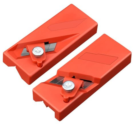 Wefenad Raboteuse de chanfreinage en ABS avec bords en bois - Inclinable à 45 ° - Angle oblique de plafond - Raboteuse pour planche, planche en bois, panneau acoustique - P7