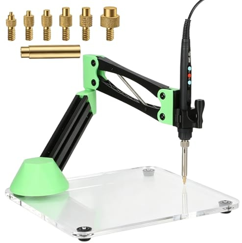 Outil de presse à insérer chaud, Presse pour Inserts Filetés Heat Set Fer à souder 80 W Inserts Filetés Laiton (M2/M3/M4/M5/M6/M8) D'insertion Thermique Alliage D'aluminium Outils Impression 3D