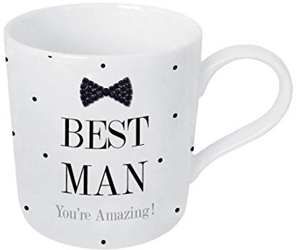 Best Man Gift - Sentiment Mug Gift New Boxed